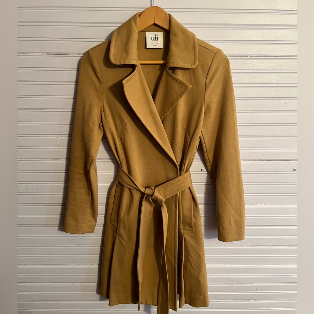 CAbi Casablanca camel trench coat | small | NWOT